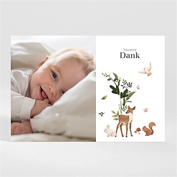 Dankeskarte Geburt Ref. N110123