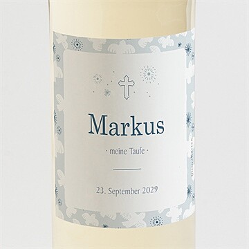 Flaschenetikett Taufe ref. N3001923