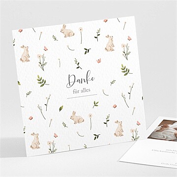 Dankeskarte Geburt ref. N301427