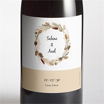 Flaschenetikett Hochzeit ref. N3001712