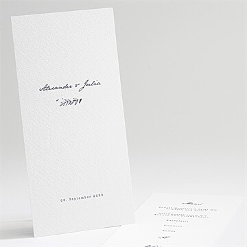 Menükarte Hochzeit ref. N221224