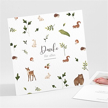 Dankeskarte Geburt ref. N301432