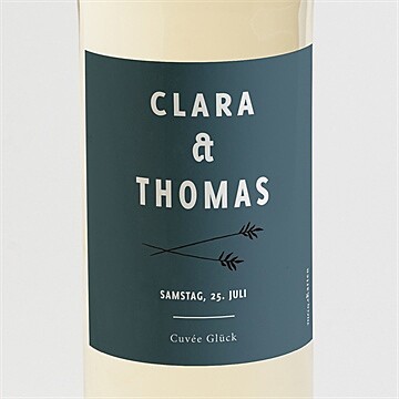 Flaschenetikett Hochzeit ref. N3001857