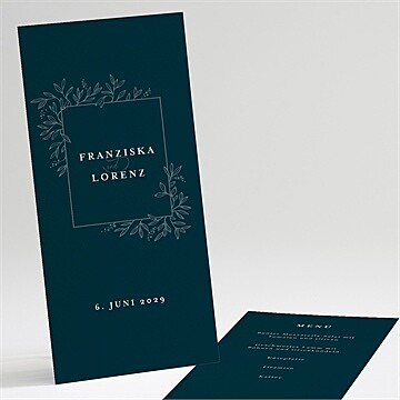 Menükarte Hochzeit Ref. N221192