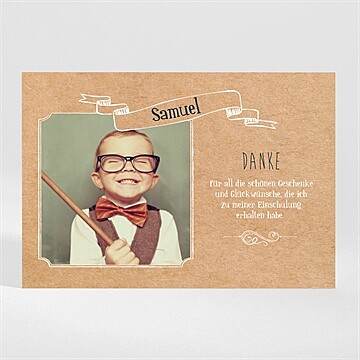 Dankeskarte Einschulung Ref. N110242