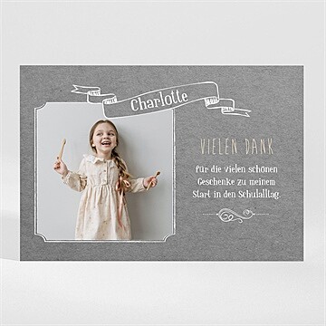 Dankeskarte Einschulung Ref. N110243