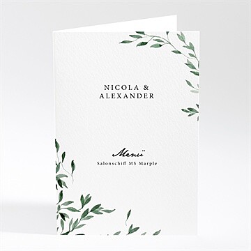 Menükarte Hochzeit Ref. N401888