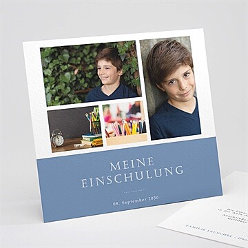 Einladungskarte Einschulung Ref. N311286