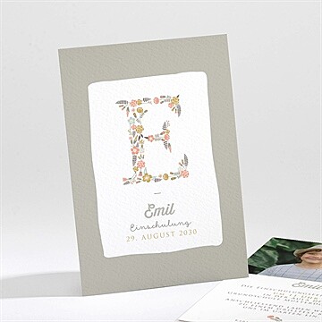 Einladungskarte Einschulung Ref. N211594