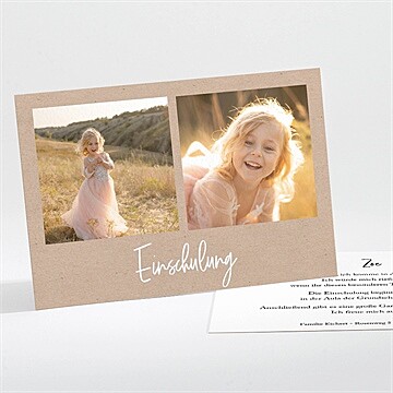 Einladungskarte Einschulung ref. N111320