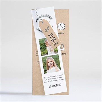 Einladungskarte Einschulung Ref. N93165