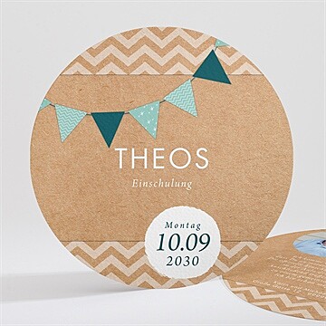 Einladungskarte Einschulung Ref. N321252