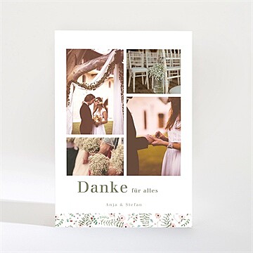 Dankeskarte Hochzeit ref. N21024