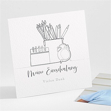 Dankeskarte Einschulung Ref. N301439