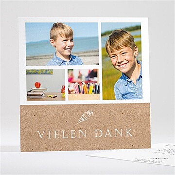 Dankeskarte Einschulung Ref. N351436