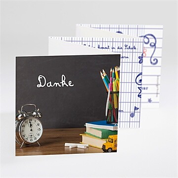 Dankeskarte Einschulung Ref. N800119