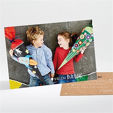 Dankeskarte Einschulung Ref. N111321