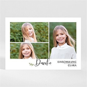 Dankeskarte Einschulung Ref. N110244