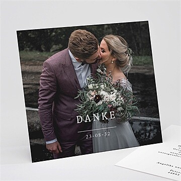 Dankeskarte Hochzeit Ref. N311261