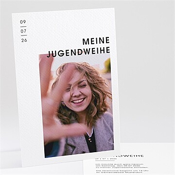 Einladungskarte Jugendweihe ref. N241269