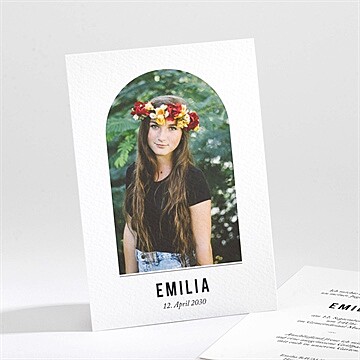 Einladungskarte Jugendweihe Ref. N211613