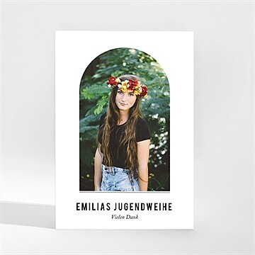 Danksagungskarte Jugendweihe Ref. N210189