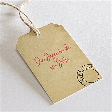 Geschenkanhänger Jugendweihe Ref. N291614