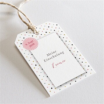 Geschenkanhänger Einschulung Ref. N291624