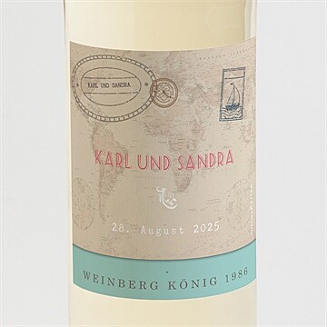 Flaschenetikett Hochzeit Ref. N3001054