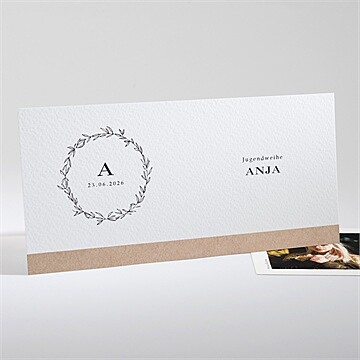 Einladungskarte Jugendweihe ref. N131140