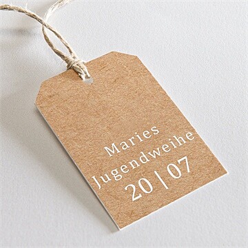 Geschenkanhänger Jugendweihe Ref. N291679