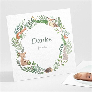 Dankeskarte Geburt ref. N301375