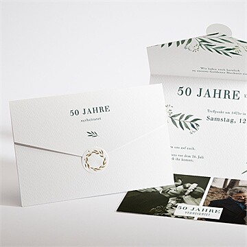 Einladung Hochzeitsjubiläum ref. N97128