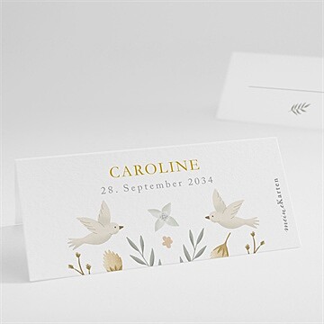 Tischkarte Taufe ref. N440925