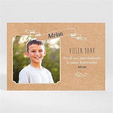 Dankeskarte Konfirmation Ref. N110281