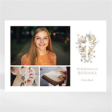 Dankeskarte Konfirmation ref. N110282