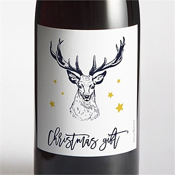 Flaschenetikett Weihnachten Ref. N3001976