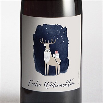 Flaschenetikett Weihnachten Ref. N3001978