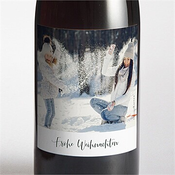 Flaschenetikett Weihnachten Ref. N3001990
