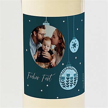 Flaschenetikett Weihnachten Ref. N3001991