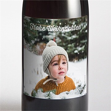 Flaschenetikett Weihnachten Ref. N3001992