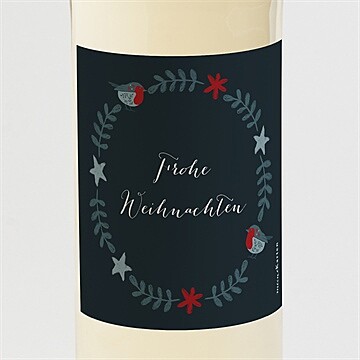 Flaschenetikett Weihnachten Ref. N3001993