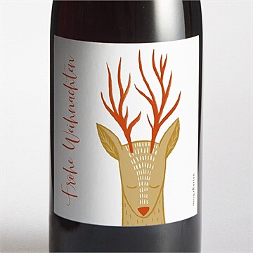 Flaschenetikett Weihnachten Ref. N3001995