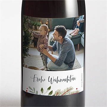 Flaschenetikett Weihnachten Ref. N3002000
