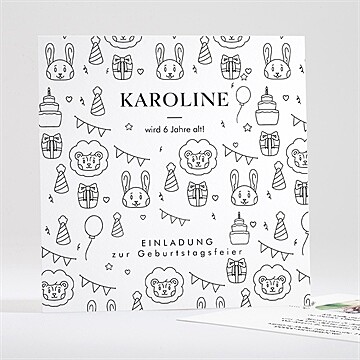 Geburtstagseinladung Ref. N351231
