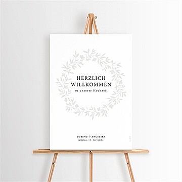 Willkommensschild Hochzeit ref. N260127