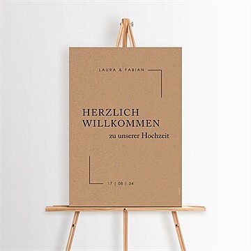 Willkommensschild Hochzeit ref. N260132