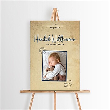 Willkommensschild Taufe ref. N260184