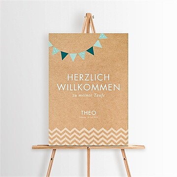 Willkommensschild Taufe ref. N260188