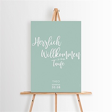 Willkommensschild Taufe ref. N260174